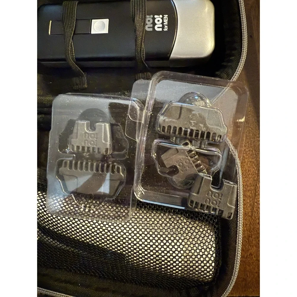 no!no!‎ Hair Removal System Black Silver Gray Case Accessories NO CHARGER